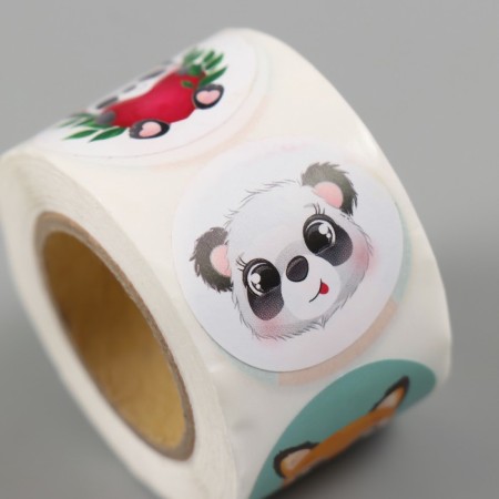 Stick Paper "Beast" d = 2.5 cm 252 pcs in roll-3