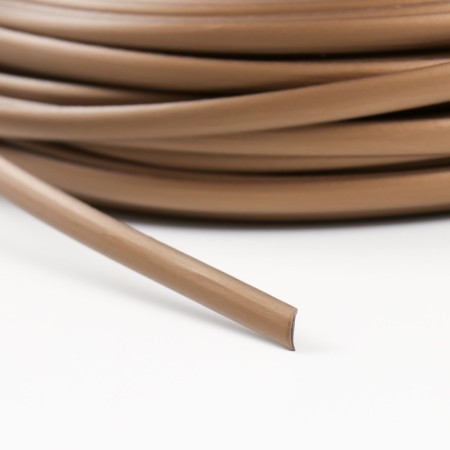 Artificial Roatan smooth 8 mm 100 m crescent (Metalik bronze)-3