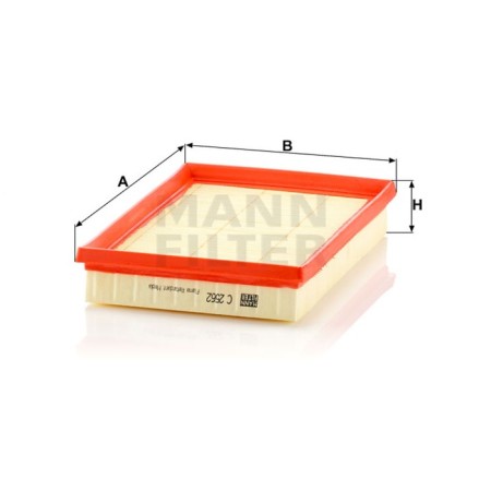 Air filter Mann-Filter C2562-1