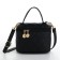Female bag 16.5*9*10.5 department with a zipper, black