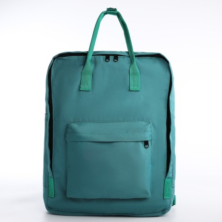 Backpack School Textile Nazamok, 38x27x13 cm, green color-1