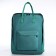 Backpack School Textile Nazamok, 38x27x13 cm, green color