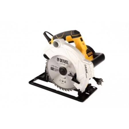 Circular Denzel CS-210, 1800 W, 210 mm, 5000 rpm, angle of nap. 0-45 deg.-1