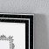 Photo frame plastic 30x40 cm "Double section" Black 42.8x32.8x1 cm