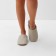 Women's slippers, eco size 38-39, beige color