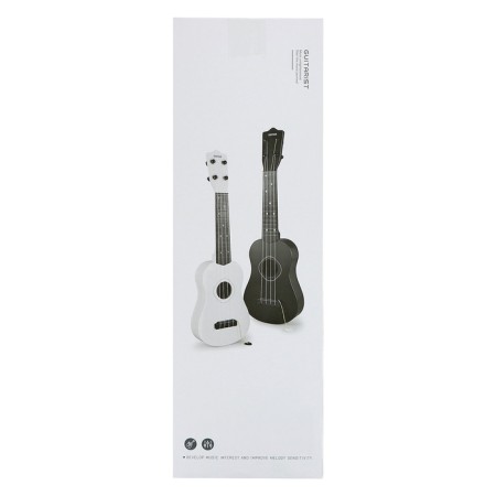 Musical toy - guitar "Style", 4 strings, 57 cm., White color-6