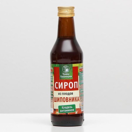 Syrup on plant raw materials "from rosehip fruits", 240 ml-1