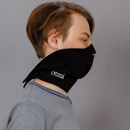 Windproof mask - Lycosa WindStopper Black undergraduate-2