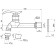 Bronze de Luxe 21595/2 crane, for a bath, long, nozzle for a hose