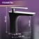 Zein Z3871 sink mixer, single -leaf, pour height 13 cm, brass, black/chrome