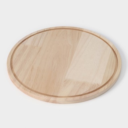 Cutting board Magistro "oak", d = 25 cm, oak-3