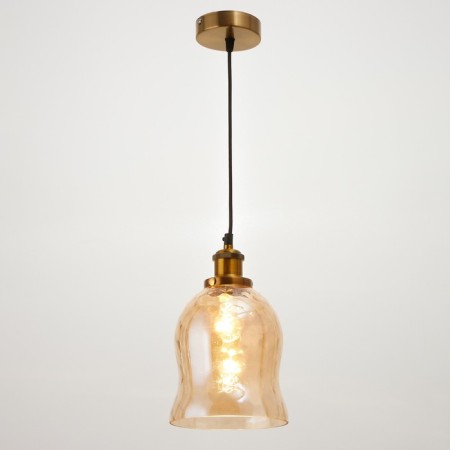 Lamp Bayerlux 1388/1 E27 40W Black-Bronza 16x16x22-122cm-1