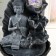 The desktop fountain from the network, the backlight "Buddha in the gray sits at the sheet" 20x20x30 cm