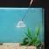 Aquarium net 7.5 cm, blue