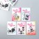 Swess Cardboard Biro set 10 pcs (5 types) 4x6 cm