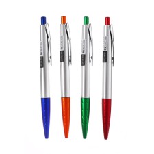 Ballic handle 0.8 mm, blue -based blue rod, metallic housing mix (stitcod on the pcs) 10843