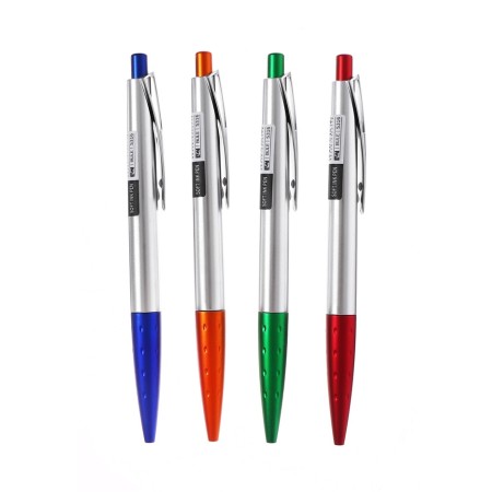 Ballic handle 0.8 mm, blue -based blue rod, metallic housing mix (stitcod on the pcs) 10843