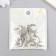 Decor for creativity Metal "Swallow" silver G123B492 2.9x2.2 cm