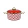 Pan with a lid Oursson, red color, 6 liters