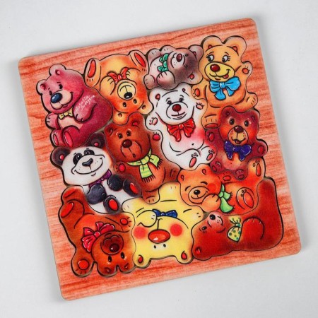 Mini-Puzzle "Bear"-2