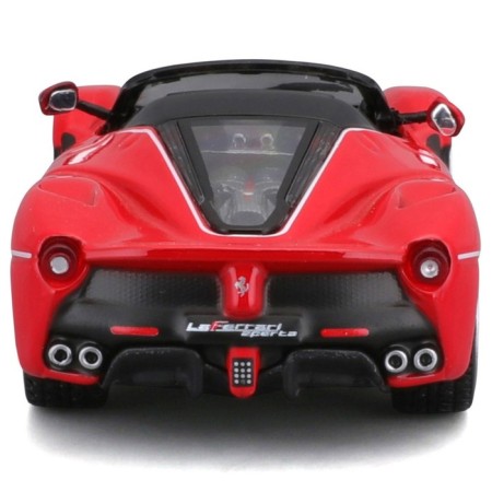 BBURAGO Ferrari Laferrari Aperta, Die-Cast, 1:43 machine, Red color-2