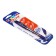 Ballic handle washed, carioca "Oops retraactable" node 0.7 mm, ergonomic holder with double-tach double coating, blue
