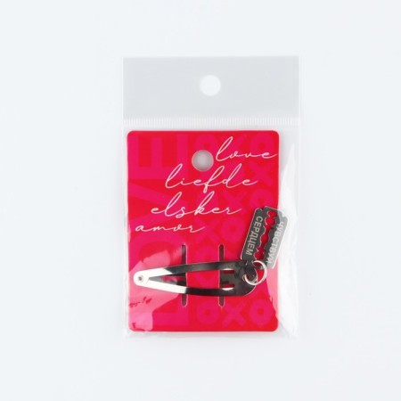 Hair hairpin "Love", 5 x 1.5 cm-5