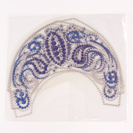 Thermalrotransfer for kokoshnik “Beads, cucumbers”, 31.5 x 23.5 cm, set of 5 pcs.-1