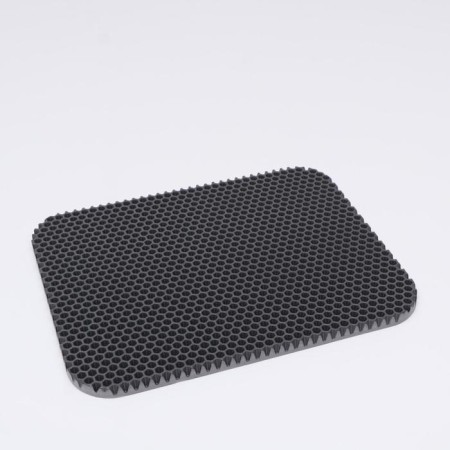 Animal rug EVA, cellular, 27 x 34 cm, gray