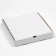 Pizza box, white, 25 x 25 x 4 cm