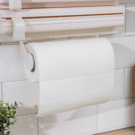 Organizer for kitchen accessories, 38 × 18 × 7 cm, beige color-4