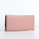 Women's wallet on magnet, pink color