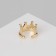 Earring "Kaff" Crown, color gold