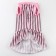 Dress for dogs Culinary, L (DS 32, Osh 38-42, OG 44-48), pink with gray stripes