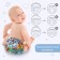 Reusable diaper "ocean"