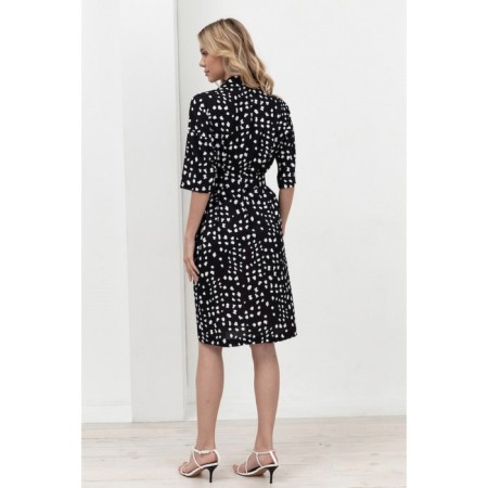 Dress shirt female Eliseeva Olesya, size 46, black color-1