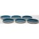 Elrington plates “Airgraph. Evening breeze ", 19 cm, 6 pcs