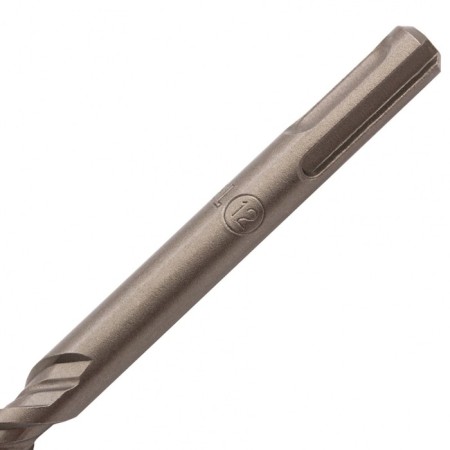 Denzel 705024 concrete boat, double spiral, three dust -breaking edges, 12 x 210 mm-2