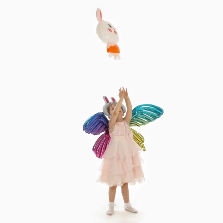 Set of foil balls "Carnival set. Bunny ", 3 pcs.-4