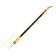 Round brush for calligraphy, goat, No. 2, wood handle, in blister