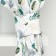 Curtains for the kitchen Ethel "Home Plants" 149x180 cm - 2 pcs, grabbing - 2 pcs, 80% HL, 20% PE