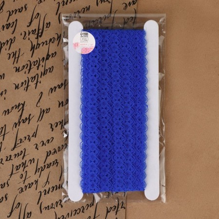 Capricon lace, 15 mm × 10 ± 1 m, blue color-3