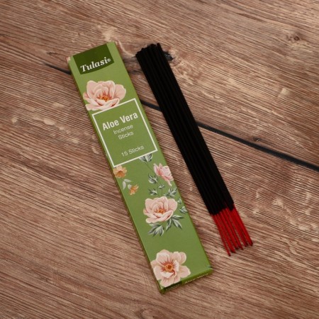 Incense "tulasi" 15 fragrances Aloe Vera