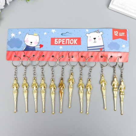 Trick Metal "Girl" gold 7x1.4 cm-3