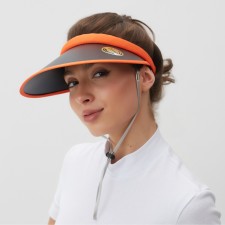 Female visor minaku, orange color, rr 58