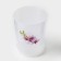 Pot for orchids with a pallet, 3.5 l, the color is transparent