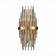 Sconces st. SL1628.301.02. TERAMO. 2x40 watts, E14, 20x43 cm, brass color