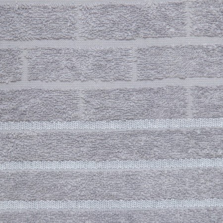 Terry towel 70x130 BRICS, gray color 420g/m 100% cotton-2