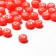 Acrylic bead "English letters" mix, 7 × 4mm, set 10 g, color-coral color
