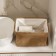 Box for storing things SL Home, 35 × 25 × 23 cm, gray color